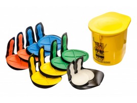REBOUND DISC VELCRO FIX SET OF 14